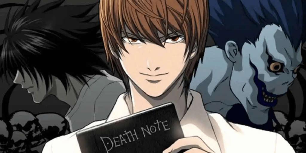 Light Yagami , Ryuk in Death Note Anime