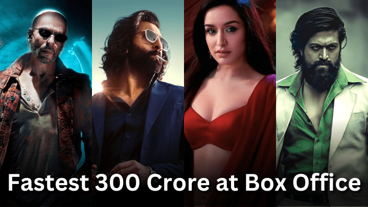 Fastest 300 Crore at Box Office - Jawan | Pathaan | Stree 2 | Animal